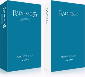 Radiesse product boxes