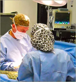 Dr. William Hedden performs surgery in Birmingham, AL outpatient suite